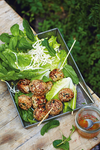 Vietnamese pork meatballs